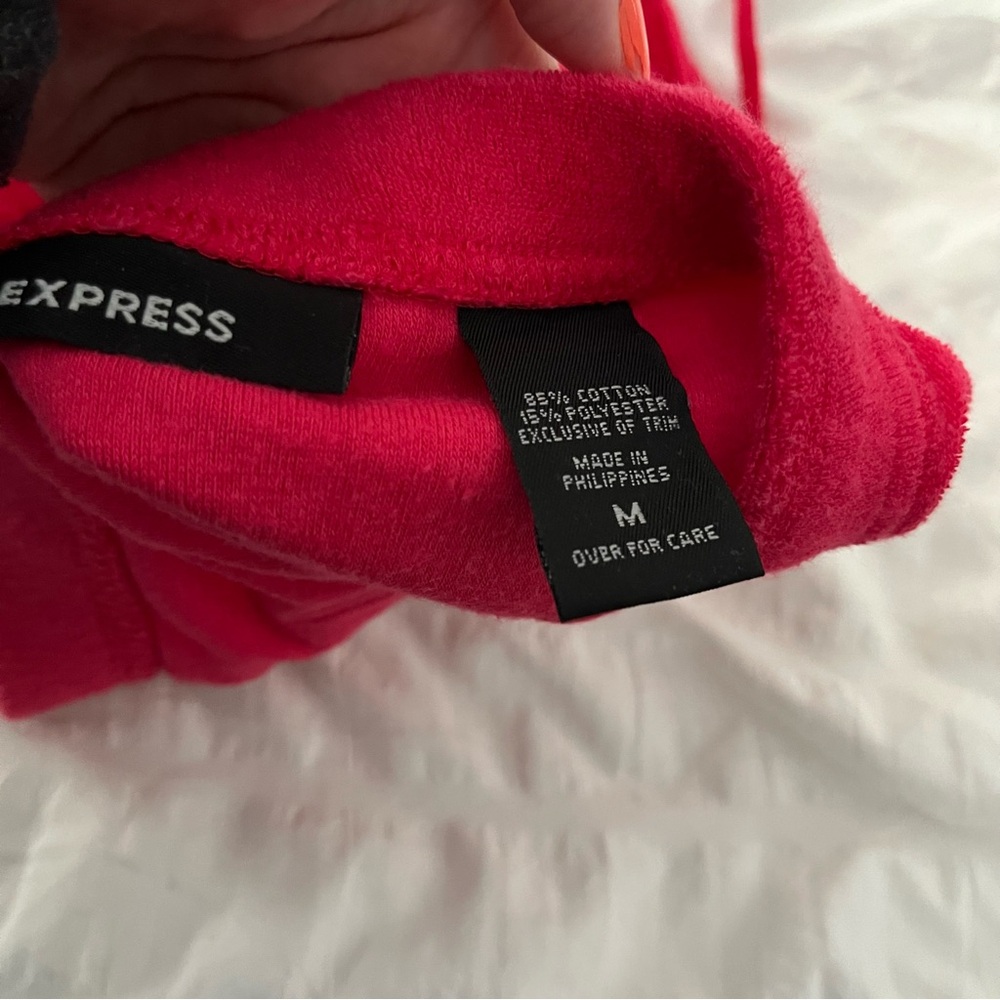 Pink Terry Cloth Express Skirt - Picture 2 of 7